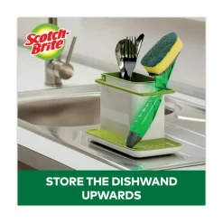 Scotch-Brite Dishwand Refills, 2-15/16" x 2-1/4", Green, Pack of 2