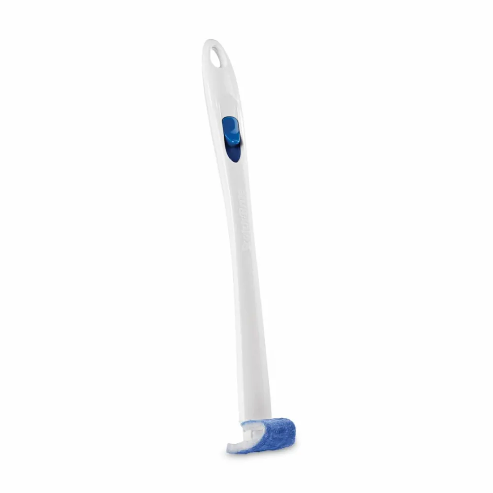Scotch-Brite Disposable Toilet Scrubber Refill, Blue/White, 10/Pack