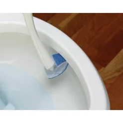 Scotch-Brite Disposable Toilet Scrubber - 1 / Box - White, Blue