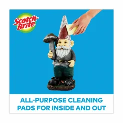 Scotch-Brite Dobie All-Purpose Cleaning Pad, 3.15 x 4.95, 2.24