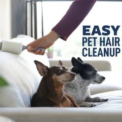 Scotch-Brite Everday Clean Lint Roller, 2 Pack, 140 Adhesive Sheets Total, Lint Remover for Pet Hair, Dark Clothes, Furniture, and Dusty Surfaces