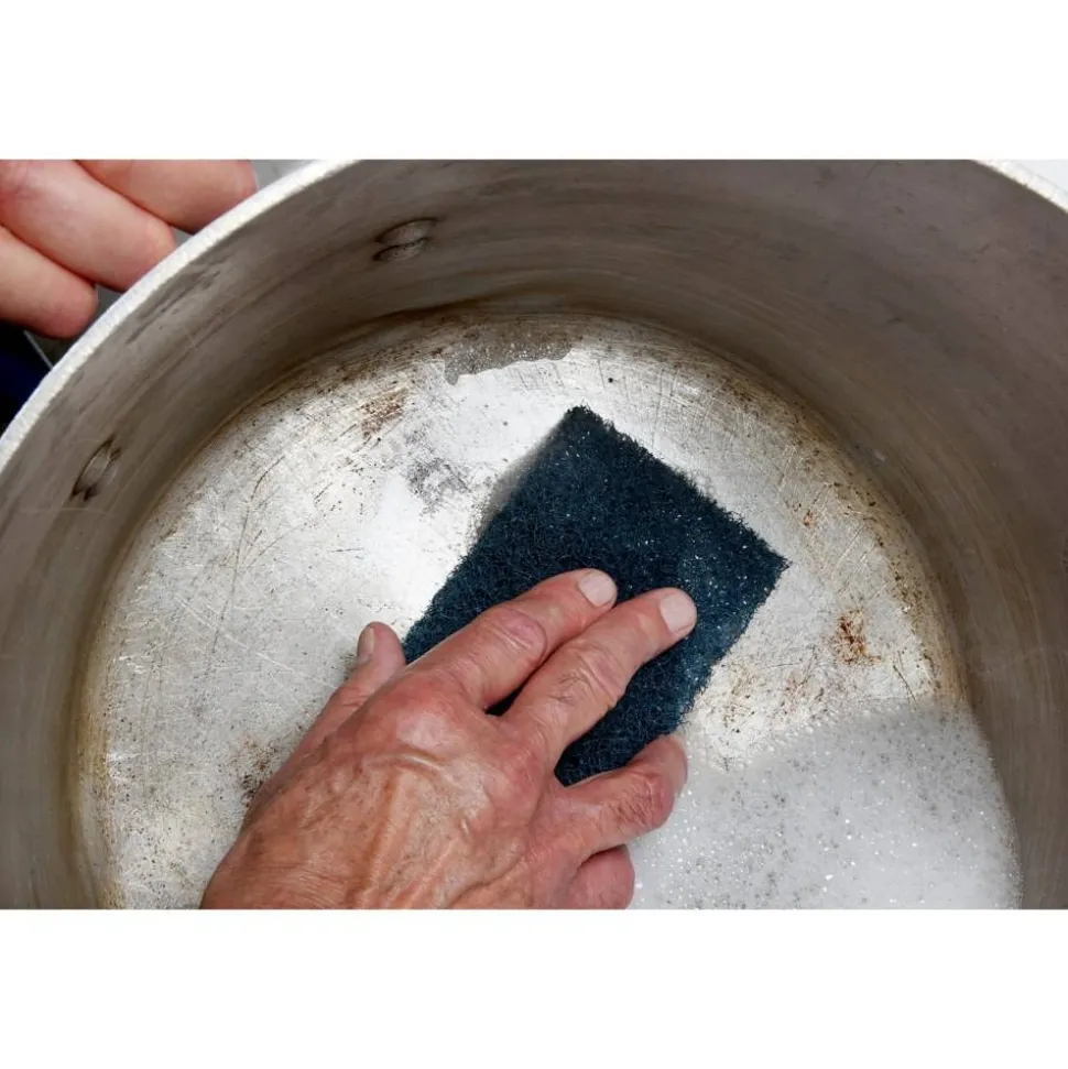 Scotch-Brite Heavy Duty Scouring Pad, 10 Scour Pads, Great For Kitchen, Garage and Outdoors