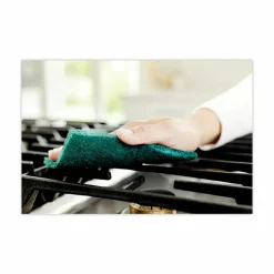 Scotch-Brite Heavy-Duty Scouring Pad, 3.8 x 6, Green, 10/Carton