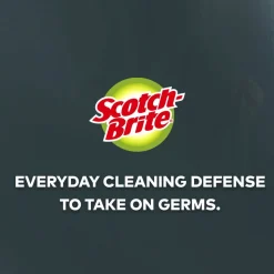 Scotch-Brite Heavy Duty Scrub Pads, 10 Scrubbing Pads, Great For Kitchen, Garage and Outdoors
