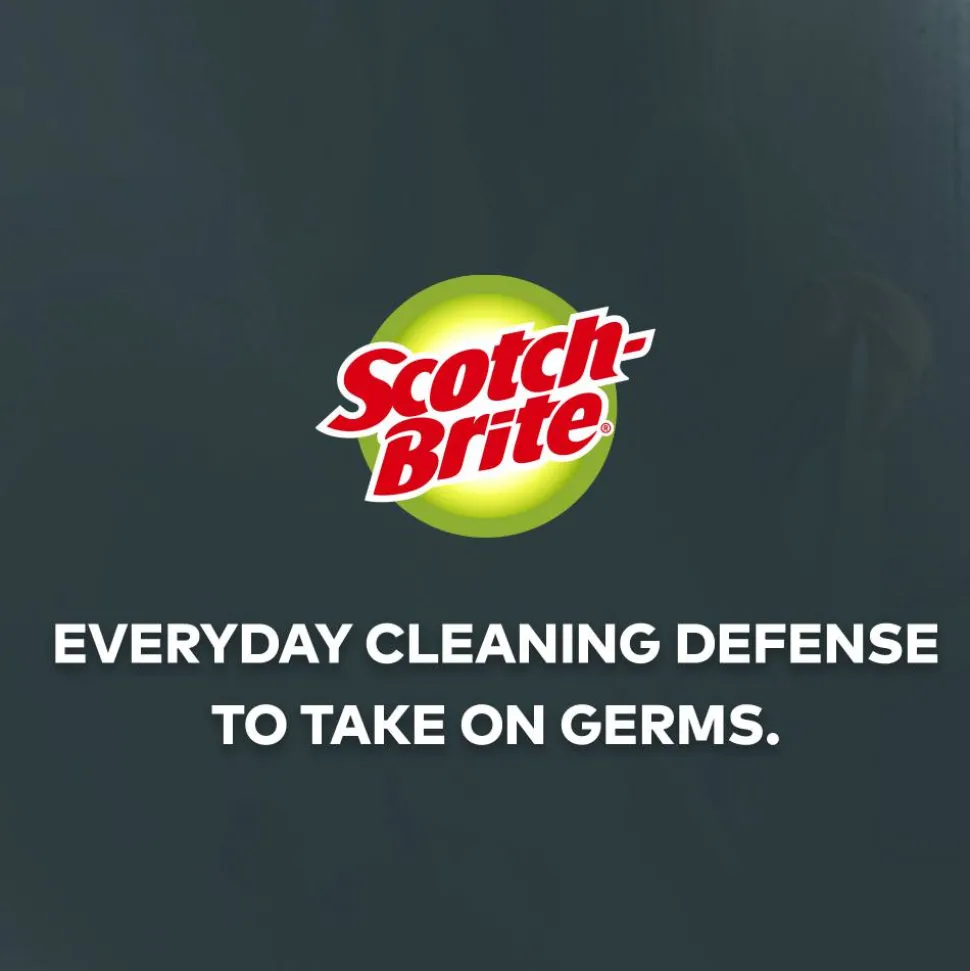 Scotch-Brite Heavy Duty Scrub Pads, 10 Scrubbing Pads, Great For Kitchen, Garage and Outdoors
