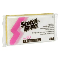 Scotch-Brite Light Duty Sponges, 20 Scrubbing Sponges, Great For Washing Dishes and Cleaning Kitchen