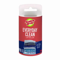 Scotch-Brite Lint Roller Refill Roll, 70 Sheets/Roll