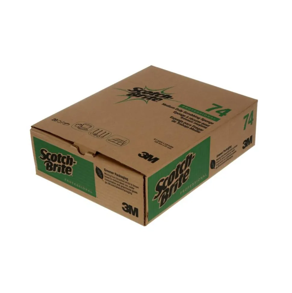 Scotch-Brite Medium Duty Sponges, 20 Scrubbing Sponges, Great for Kitchen, Garage and Outdoors