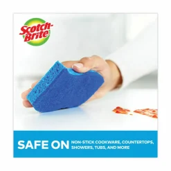 Scotch-Brite Non-Scratch Multi-Purpose Scrub Sponge, 4.4 x 2.6, 0.8