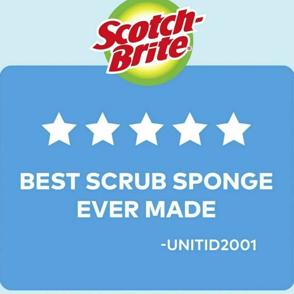 Scotch-Brite No Scratch Scrub Sponges