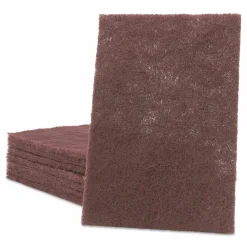 Scotch-Brite PROFESSIONAL General Purpose Hand Pad, 6 x 9, Maroon, 20/Box, 3 Boxes/Carton