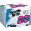 Scotch-Brite PROFESSIONAL Power Sponge 3000, 2.8 x 4.5, 0.6" Thick, Blue/Teal, 5/Pack