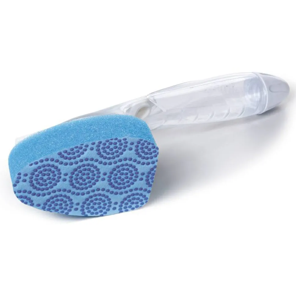 Scotch-Brite Scrub Dots Dishwand Refill - 3.5" Width x 4.4" Length - 2/Pack - 7 / Carton - Blue