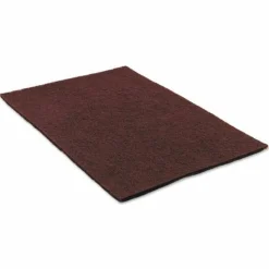 Scotch-Brite Surface Preparation Pad Sheets, 14 x 20, Maroon, 10/Carton