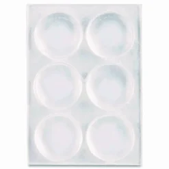 Scotch Bumpers, 0.5" dia, Clear, 40/Pack