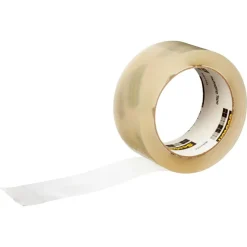 Scotch Commercial Grade Shipping Packing Tape, 36 Tape Rolls with 1 Dispenser, 1-7/8 in x 54.6 yd, 3" Core, Designed - 3750CS