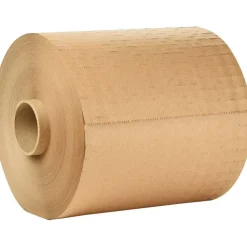 Scotch Cushion Lock Protective Wrap, 12 in x 1000 ft, 1 Roll, 100% Recycled Paper, Honeycomb Packing Paper, Alternative for Bubble Cushion Wrap, Brown
