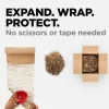 Scotch Cushion Lock Protective Wrap, 12 in x 175 ft, 1 Roll, 100% Recycled Paper, Honeycomb Packing Paper, Alternative for Bubble Cushion Wrap, Brown