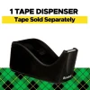Scotch Desktop Tape Dispenser, 1 in. Core, Black, Home Office Supplies and School Supplies for College and Classrooms