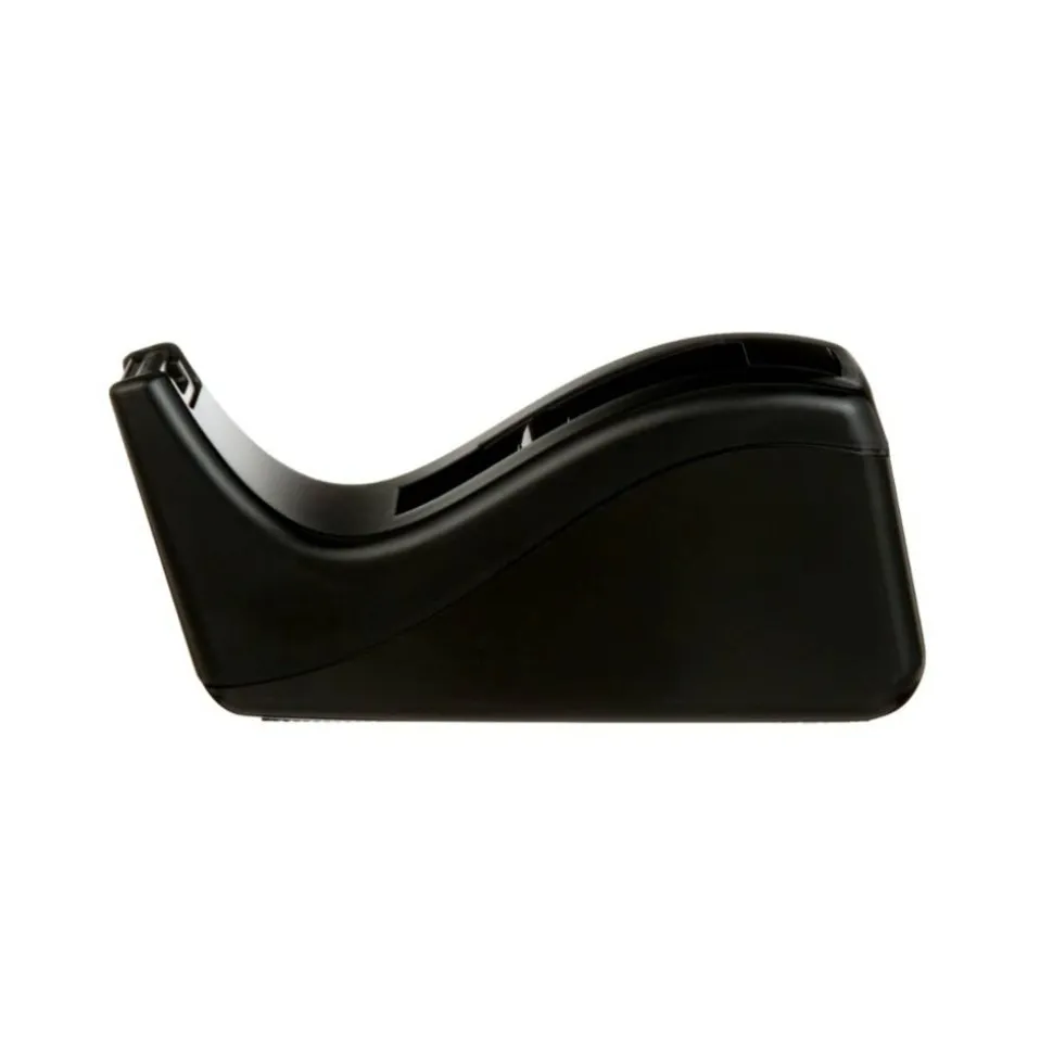 Scotch Desktop Tape Dispenser, 1 in. Core, Black, Home Office Supplies and School Supplies for College and Classrooms
