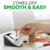 Scotch Desktop Tape Dispenser, 1 Dispenser, 1 in. Core, Black and Silver, School Supplies and College Essentials for Students and Teachers