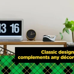 Scotch Desktop Tape Dispenser, 1 Dispenser, 1 in. Core, Black and Silver, School Supplies and College Essentials for Students and Teachers