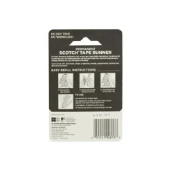 Scotch Double-Sided Tape Runner Permanent Refill, 1/3