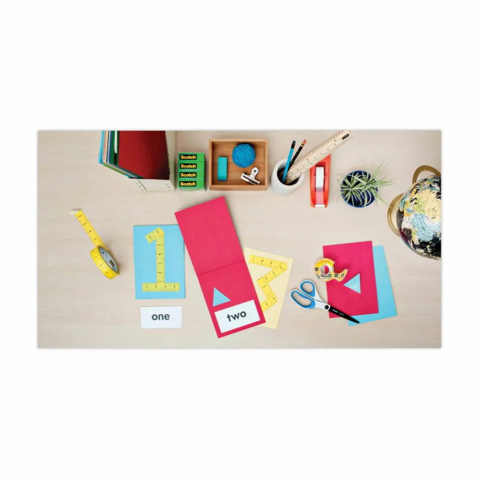 Scotch Double-Sided Tape With Handheld Dispenser, 1/2" x 248", Clear