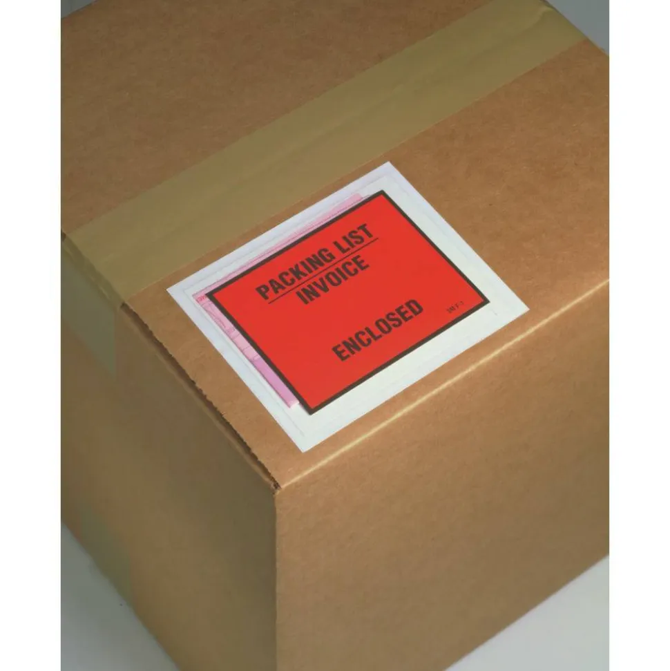 Scotch Full Print Packing List Envelopes F1, 4.5 in x 5.5 in, 1000 Mailers/Pack