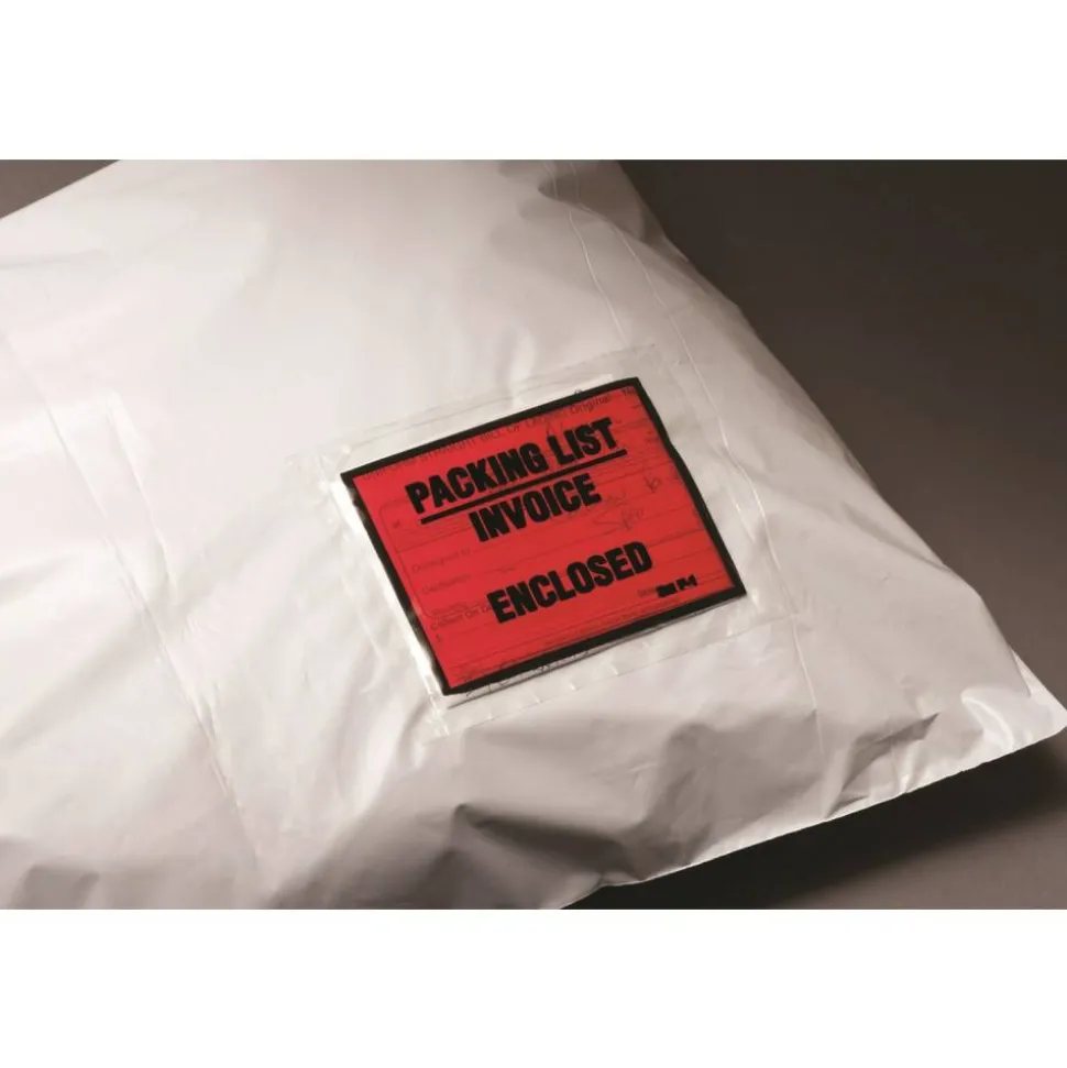 Scotch Full Print Packing List Envelopes F1, 4.5 in x 5.5 in, 1000 Mailers/Pack