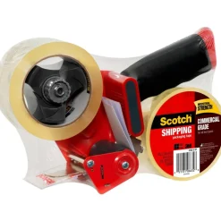 Scotch H180 Box Sealing Tape Dispenser, 2 Rolls of Tape Included