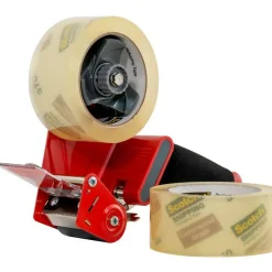 Scotch H180 Box Sealing Tape Dispenser, 2 Rolls of Tape Included