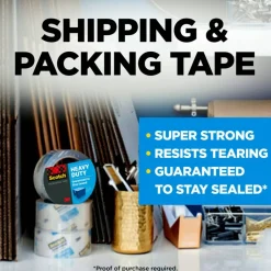 Scotch Heavy-Duty Shipping/Packaging Tape, 54.60 Yd x 1.88