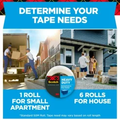 Scotch Heavy-Duty Shipping/Packaging Tape, 54.60 Yd x 1.88