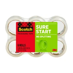 Scotch 3500 High-Performance Packaging Tape Refill Rolls, 3