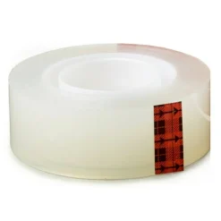Scotch Magic Tape with Dispenser, Invisible, 3/4 in. x 1000 in.,12 Tape Rolls, Clear, School Supplies and College Essentials for Students