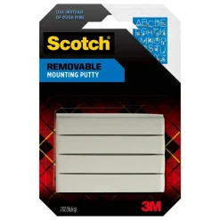Scotch Removable Mounting Putty , 2 oz. White