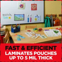 Scotch Thermal Laminating Combo Pack, 1 Thermal Laminator 9