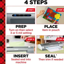 Scotch Thermal Laminating Combo Pack, 1 Thermal Laminator 9