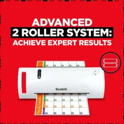 Scotch Thermal Laminating Combo Pack, 1 Thermal Laminator 9