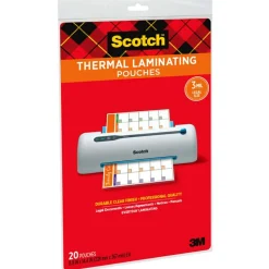 Scotch Thermal Laminating Pouches, 8.9