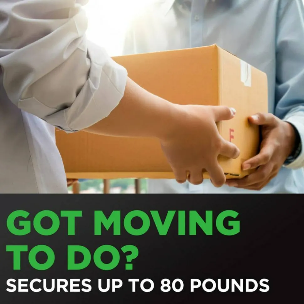 Scotch Tough Grip Moving Packing Tape With Dispensers - 150-6