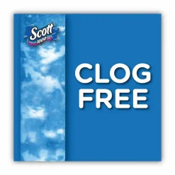 Scott 1000 Bathroom Tissue, Septic Safe, 1-Ply, White, 1,000 Sheets/Roll, 20 Rolls/Pack