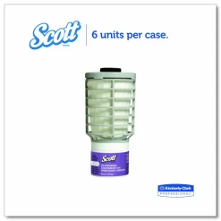 Scott Essential Continuous Air Freshener Refill, Summer Fresh, 48 mL Cartridge, 6/Carton