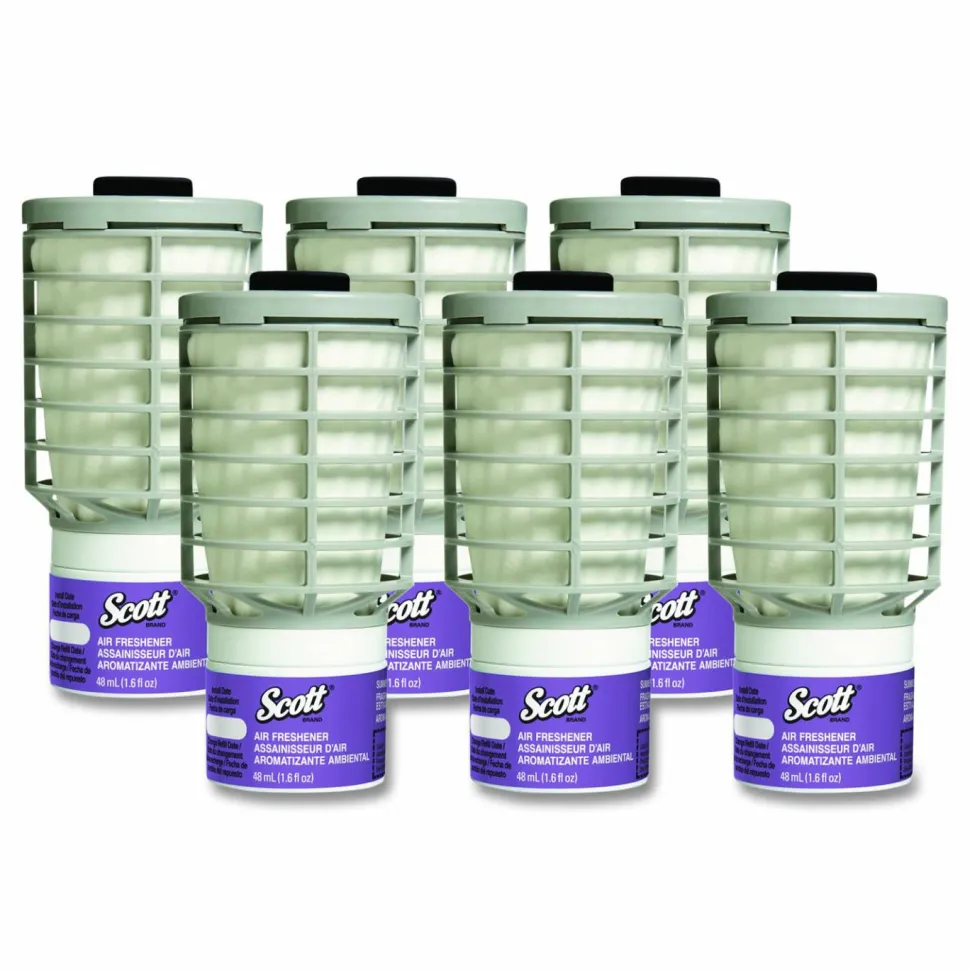Scott Essential Continuous Air Freshener Refill, Summer Fresh, 48 mL Cartridge, 6/Carton