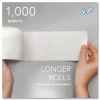 Scott Essential Coreless 2-Ply Toilet Paper, 65% Recycled, 1000 Sheets Per Roll, Pack Of 36 Rolls