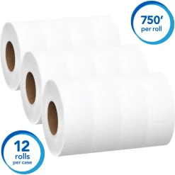 Scott Essential Extra Soft JRT Bathroom Tissue, 2-Ply, 3-9/16