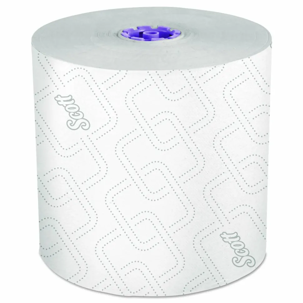 Scott Essential High Capacity Hard Roll Paper Towels with Elevated Design and Absorbency Pockets, 950' Per Roll, 6 Rolls Per Case