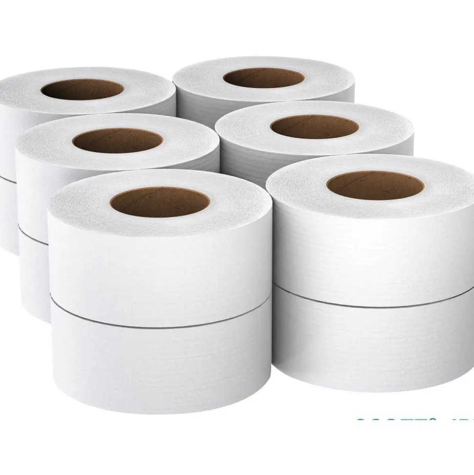 Scott Essential JRT Jumbo Roll Bathroom Tissue, Septic Safe, 2-Ply, 3.55" x 1,000 ft, White, 12 Rolls/Carton