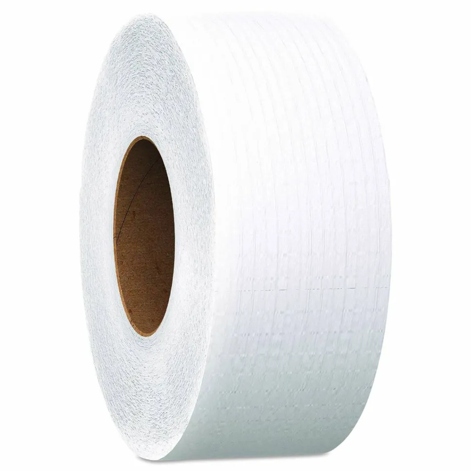 Scott Essential JRT Jumbo Roll Bathroom Tissue, Septic Safe, 2-Ply, 3.55" x 1,000 ft, White, 12 Rolls/Carton